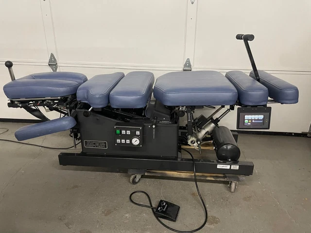 Hill Air Flex Air Powered Manual and Auto Flexion Chiropractic Table