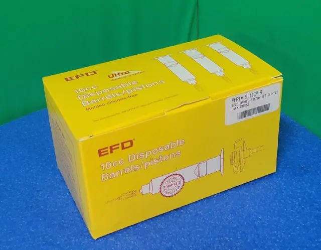 EFD 10cc  Barrels-Piston Set 5111CP-B | New Box Set of 30