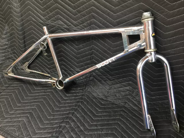 HUFFY PRO THUNDER Z2 OLD SCHOOL BMX BIKE Chrome 80s Frame Fork