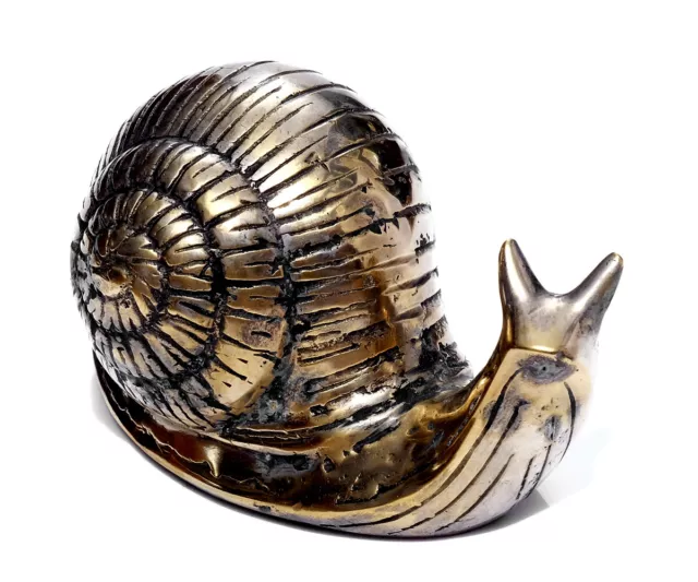 Figura Decorativa Caracol de Metal Versilber Animal Decoración Plata Jardín