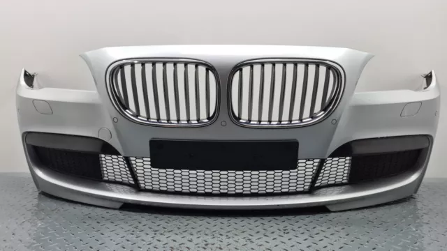 Bmw 7 Series F01 F02 Lci Complete M Sport Front Bumper Glacier-Silber Metallic