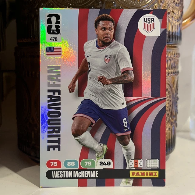 PANINI FIFA WORLD Cup Adrenalyn 2026 No 478 Weston McKennie Fan panini-fifa-world-cup-adrenalyn-2026-no-478-weston-mckennie-fan