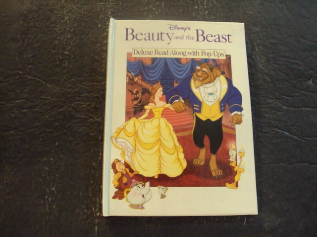 DISNEY'S BEAUTY AND The Beast hc Read Along With Pop Ups ID:68984 £8.24 ...