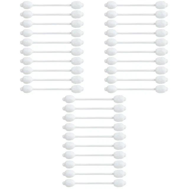 Bastoncillos de algodón para maquillar bebé bastoncillos de algodón suaves White
