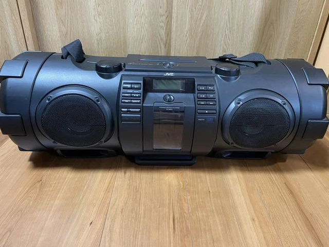 オーディオ機器 スピーカー VICTOR JVC RV-NB70-B WMA MP3 IPOD CD player black 100v powered 