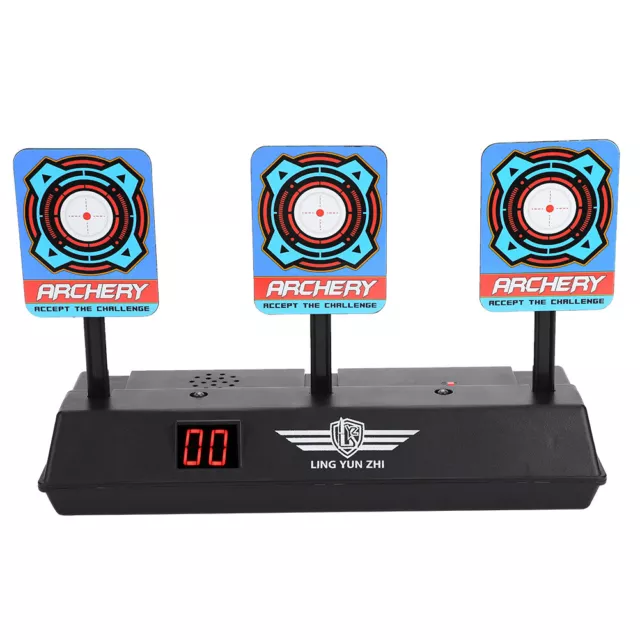 Electric Scoring Auto Reset Shooting Digital Target For Nerf Gun Toy Xmas Gift 3