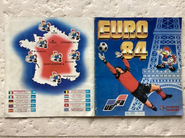 Album Panini football Euro 84 - complet.