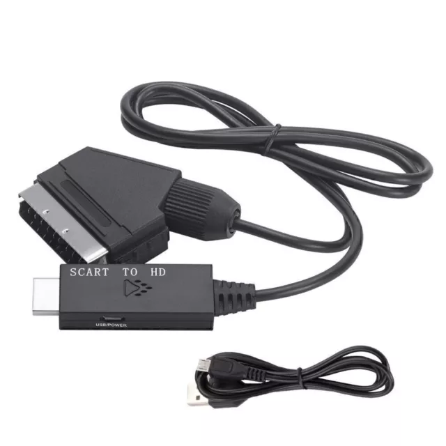 SCART zu HDMI Kabel Video Adapter SCART zu HDMI Konverter SCART zu HDMI Ada M6D2