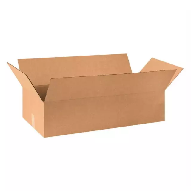 Corrugated Boxes 30 x 14 x 7" ECT-32 Brown Shipping/Moving/Packing Box 10/Bundle