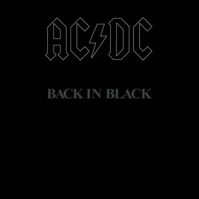 AC/DC ~ Back in Black New, Sealed 33⅓ Vinyl LP 2003 Leidseplein Presse Import