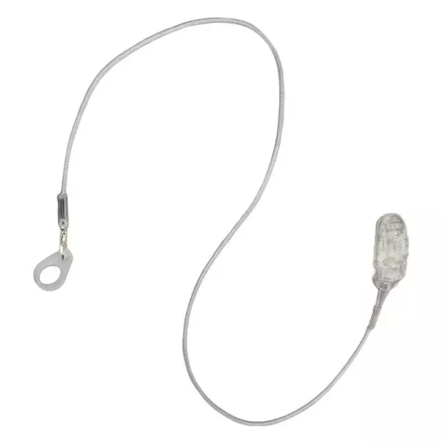 Audífonos cordón de nailon con clip para oídos de silicona cordón