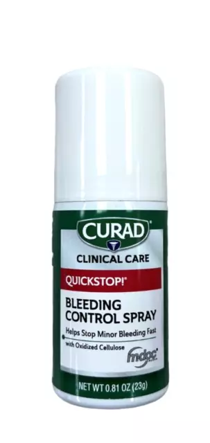 CURAD Quick Stop! SPRAY Stop Bleeding NOW! ^