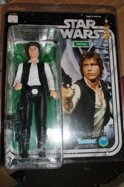 STAR WARS GENTLE GIANT JUMBO FIGURE HAN SOLO Kenner like