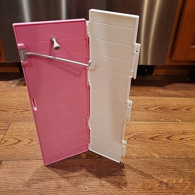 2018 BARBIE DREAM House FHY73 Mattel Replacement Part Shower Wall
