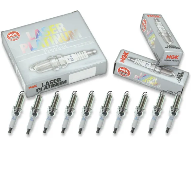 10 pc NGK 5987 PLZFR6A-11S Laser Platinum Spark Plugs for PKH20TT IKH20TT xb