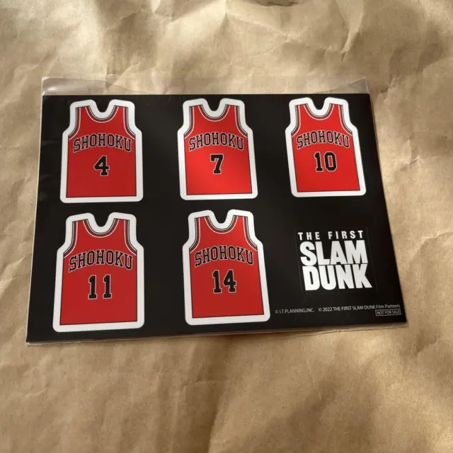 Slam Dunk Early Purchase Bonus Sticker