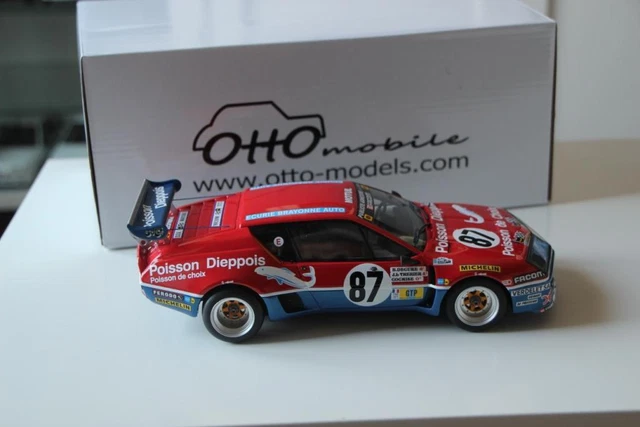 Ottomobile 1/18 Alpine GTA Le Mans 1991 Red Art. OT969