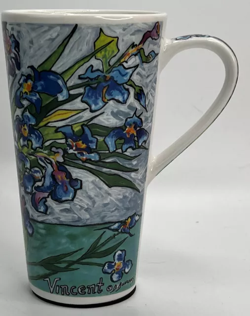 Master Collection Vincent Van Gogh irises Tall coffee mug Chaleur D. Burrows