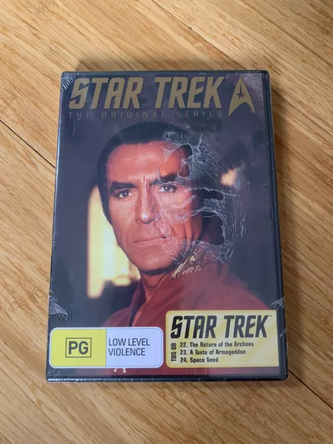 Star Trek: The Original Series DVD- 3 Episodes Season 1 BRAND NEW FACTORY SEALED