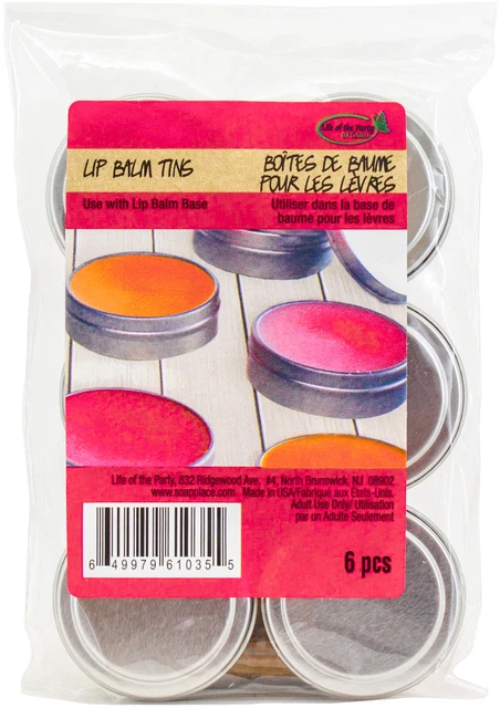 3er-Pack Life Of The Party Lippenbalsam Dosen 6/Pkg61035