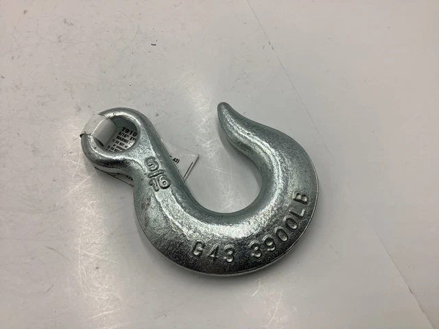 QTY 7 CAMPBELL  5/16" Eye Slip Hook Grade43 Zinc Plat Working Load Limit 3900 lb 3