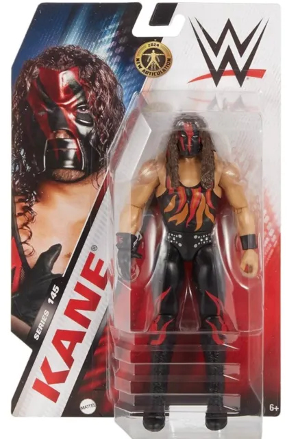 Wwe Kane Wearing Mask Mattel Basic Collection Series 145 Action Figure Wrestling