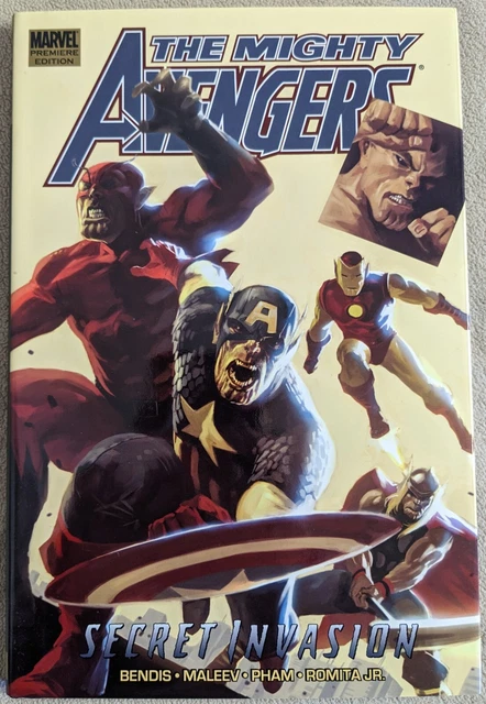 Mighty Avengers Vol. 3 Secret Invasion Bk 1 Hardcover HC Marvel Premiere Edition