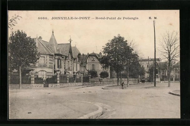 CPA Joinville-le-Pont, Rond-Point de Polangis