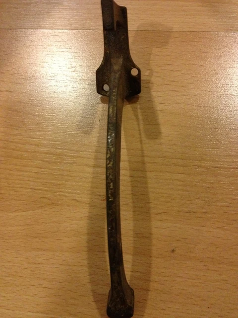 Antique Iron Coat Hook, Vintage Salvage Restoration 2