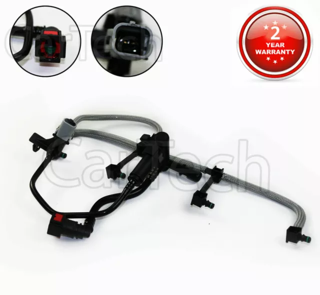 Leak Off Fuel Pipe With Sensor For Ford Transit Connect Focus Mondeo 1.8 Tdci