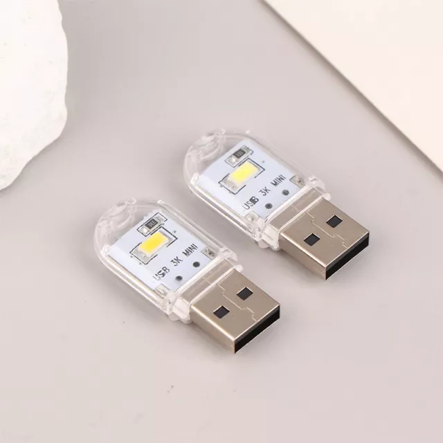 1 pz lampada spina USB piccola luce computer mobile ricarica alimentazione mini luce notturna #EL
