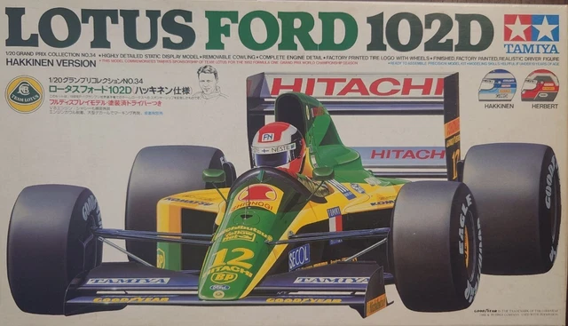 LOTUS FORD 102D 1/20 Grand Prix Collection No.34 Tamiya