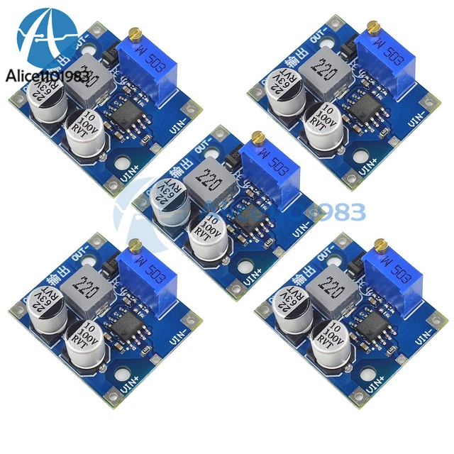 Buck Module 5 5* DC-DC STEP-DOWN Power Module Buck Converter 5-80V to1-62V Adjustable ...