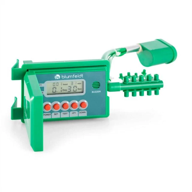 Irrigazione Automatica Programmatore Centralina Timer Giardino Piante Tubo 10 m