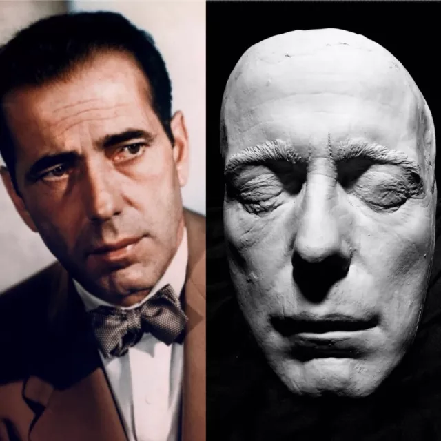 Humphrey Bogart Life Mask Cast “Casablanca”The Maltese Falcon “The Big Sleep “!!