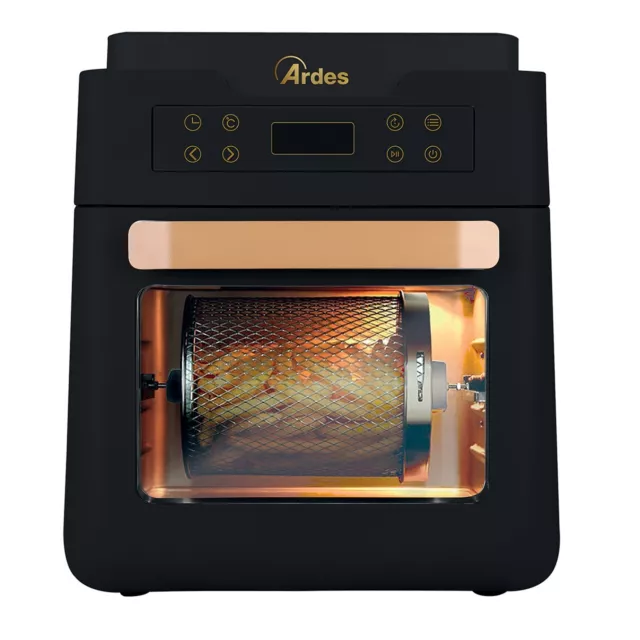 Friggitrice forno ad aria calda 12L display touch led timer 1700W senza olio