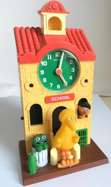 RARE! VINTAGE 1982 SESAME STREET Bert & Ernie ERNIE'S ALPHABET Mounted