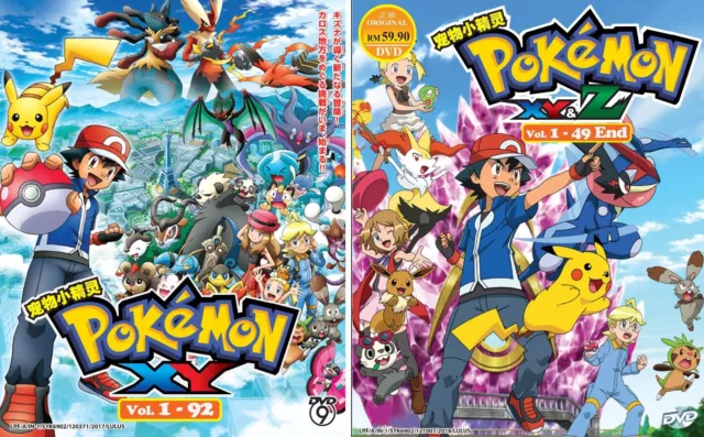 ANIME DVD~Pokemon XY+XY&Z(1-141End)English subtitle&All region+FREE GIFT