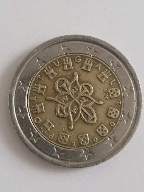 Pièce De 2 Euros Portugal 2002 – Courante