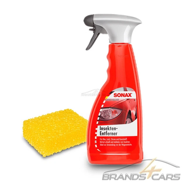 SONAX 500ml RIMUOVI INSETTI DETERGENTE + SPUGNA INSETTI