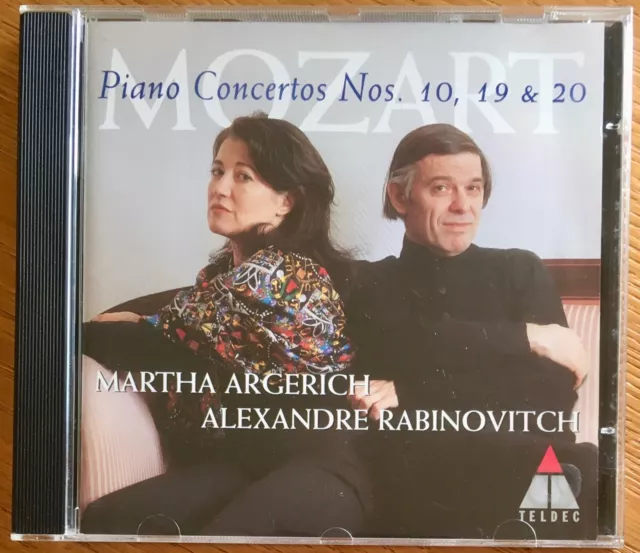 Mozart Klavierkonzerte Nr. 10, 19 & 20 spielen M. Argerich u. A. Rabinovitch