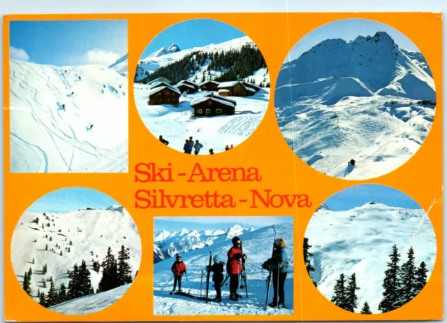 Postcard - Ski-Arena Silvretta Nova - Montafon Valley, Austria