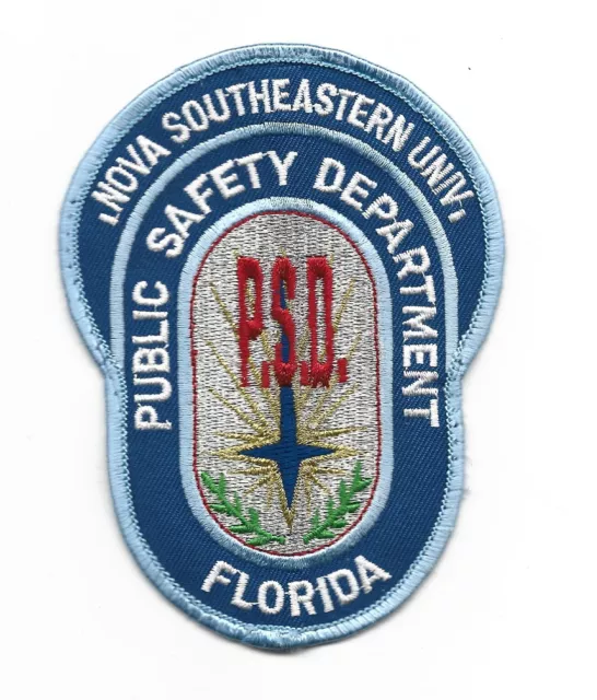 Nova Southeastern University Police Patch