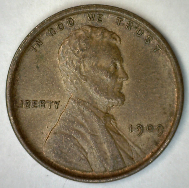 1909 VDB Lincoln Wheat Cent 1c US Type Penny Coin Uncirculated Philadelphia
