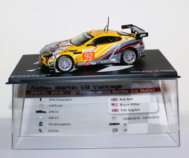 Atlas / Ixo - Aston Martin V8 Vantage Le Mans 2010  in 1:43