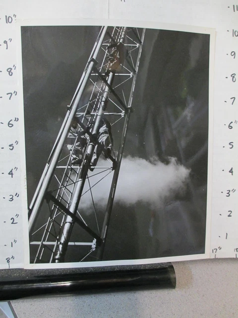 TV studio station photo 1950s WNET Providence RI antennae workers
