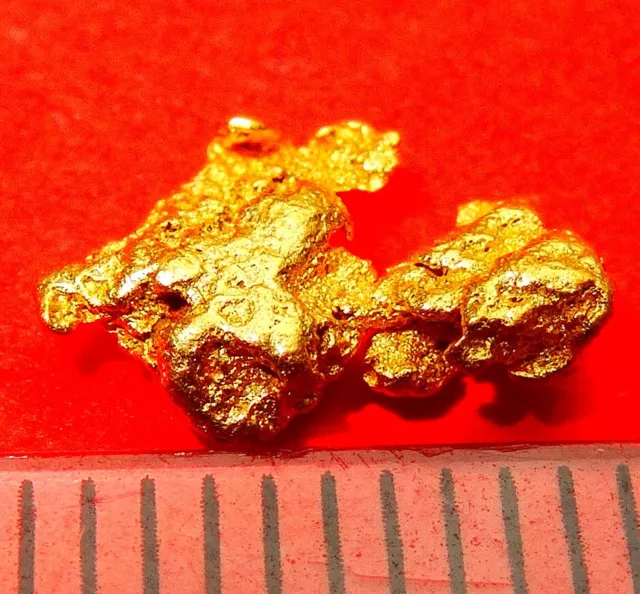 XXL - GOLDNUGGET 9,5 mm Goldnuggets Nugget Barren Gold Nuggets Münze Ostern