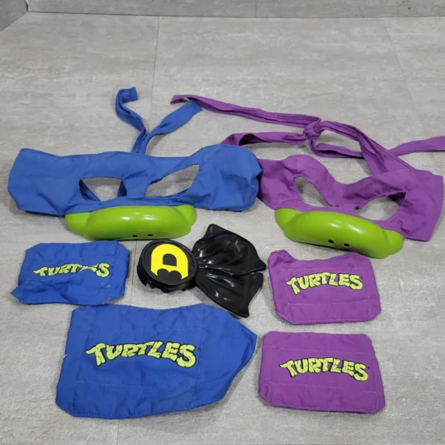 Battle Fun Set Vintage TMNT Teenage Mutant Ninja Turtles Weapons Accessories Lot