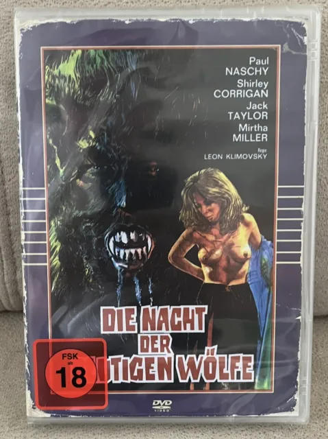 Die Nacht der blutigen Wölfe  - DVD -  Paul Naschy
