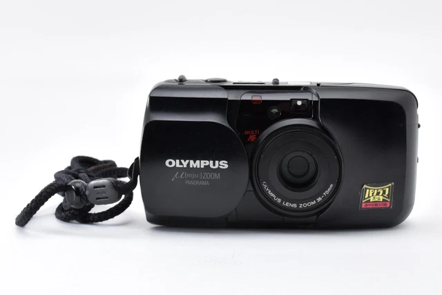 NEAR MINT+++] OLYMPUS μ mju Zoom PANORAMA Point Shoot 35mm Film